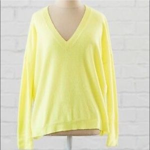 J. Crew Italian Cashmere V-Neck Sweater